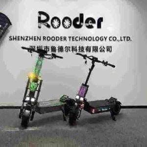 fabricante de scooters com rodas gordas